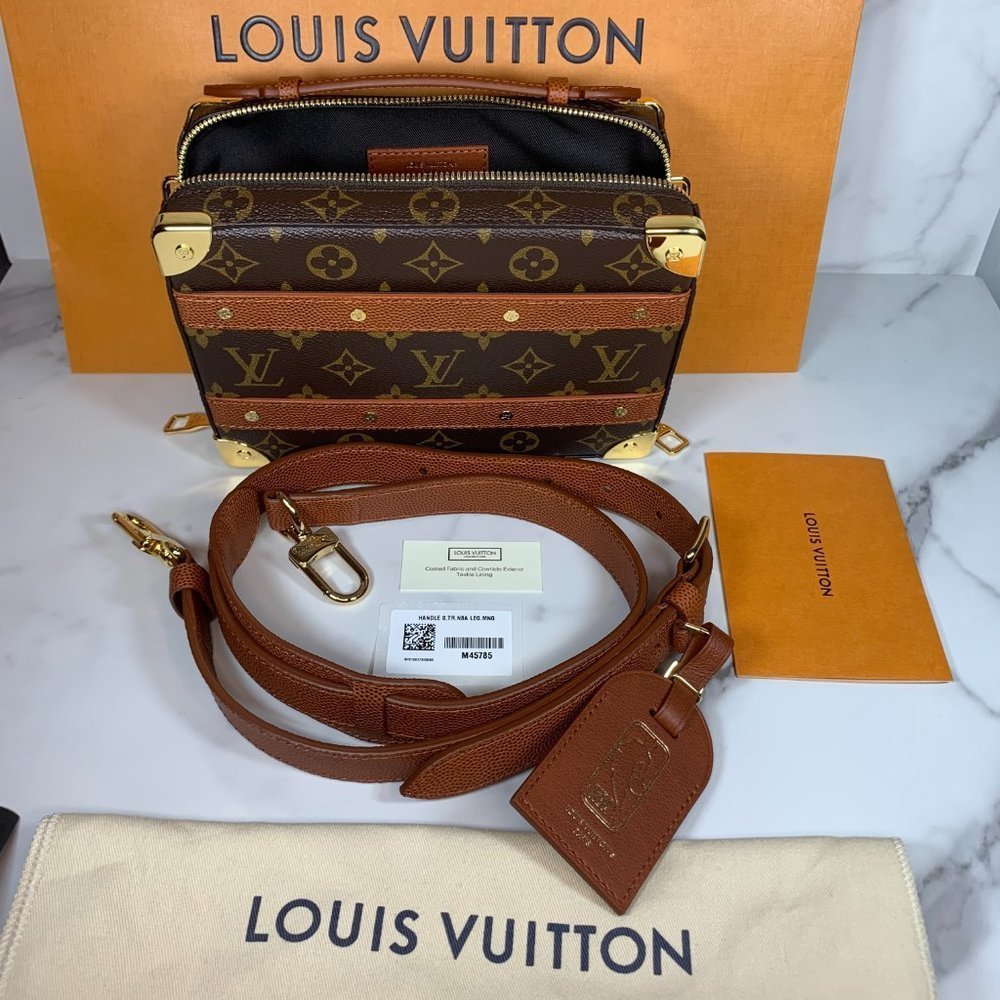 ββ NEW Louis Vuitton X NBA Handle Monogram Trunk crossbody LV Basketball bag - Picture 16 of 16